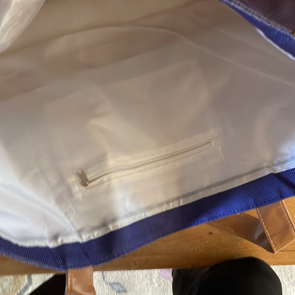 CRE initial burlap tote - Picture 4 of 4